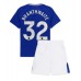 Maillot de foot Everton Jarrad Branthwaite #32 Domicile vêtements enfant 2024-25 Manches Courtes (+ pantalon court)